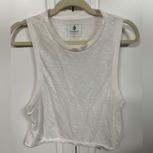 Free People Movement White Love Tank Top - XS